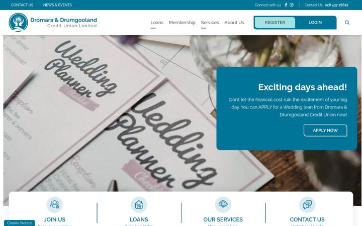 Screenshot of ddcreditunion.com
