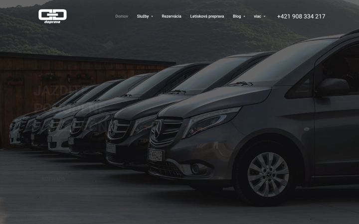 Screenshot of dddoprava.eu