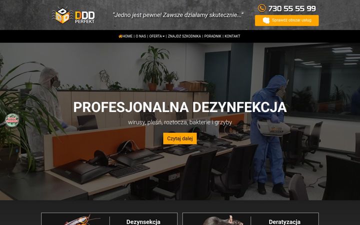 Екранна снимка на dddperfekt.pl