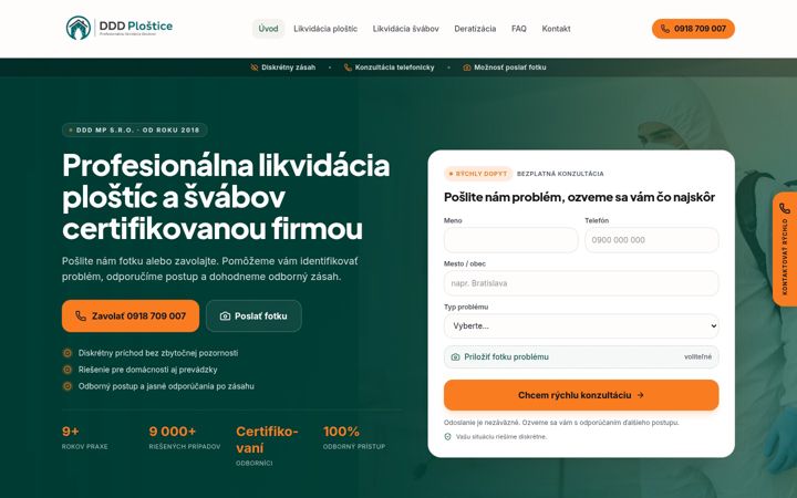 Screenshot of dddplostice.sk