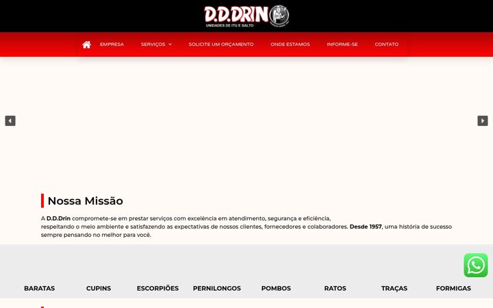 Képernyőkép: dddrinitu.com.br