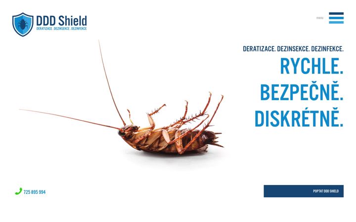Екранна снимка на dddshield.cz