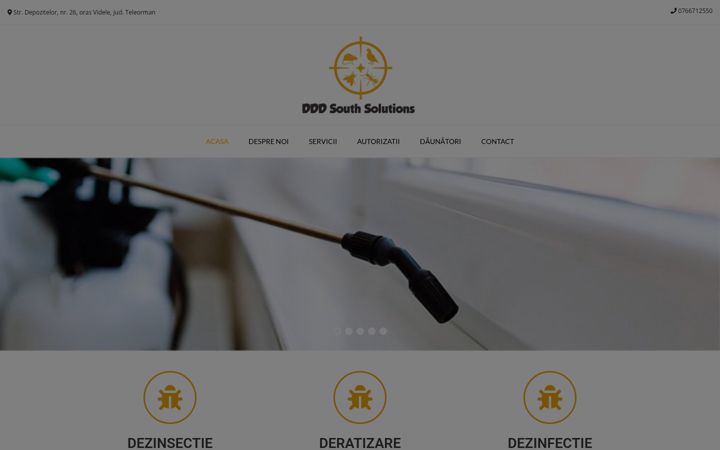 Ekrānuzņēmums no dddsud.ro