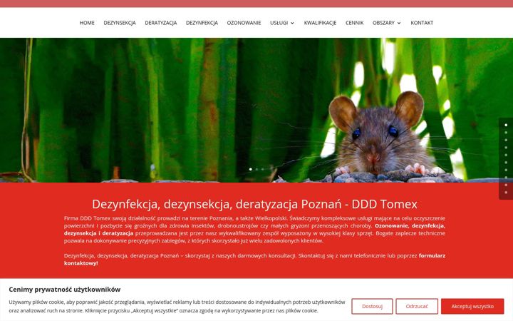 Екранна снимка на dddtomex.pl