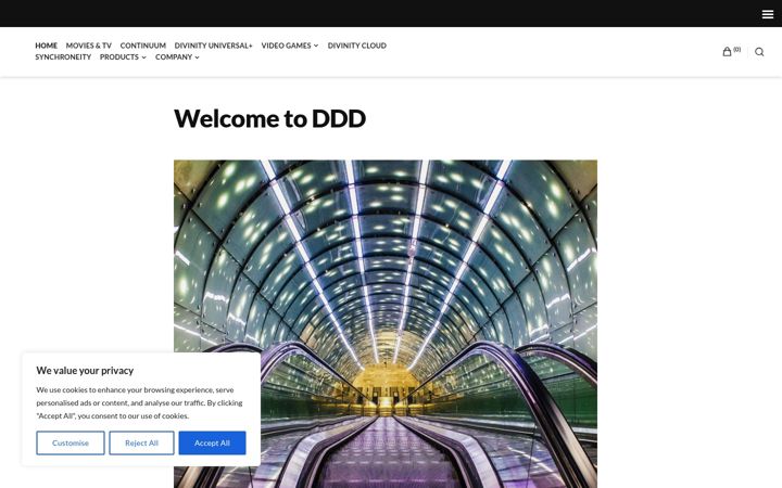 Screenshot of ddduniversal.com