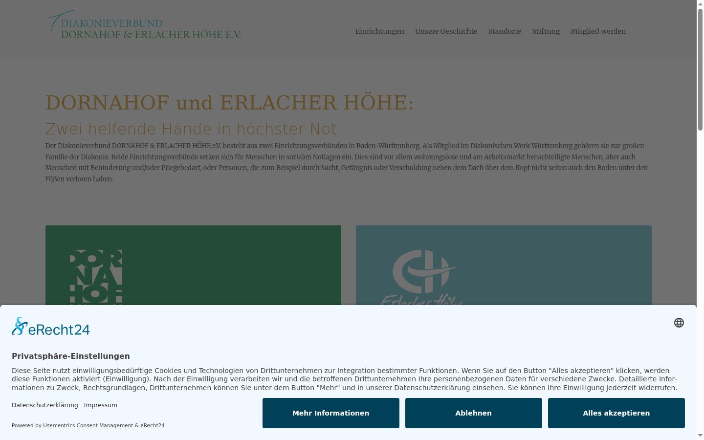 Screenshot tal-banner tal-kunsens muri qabel kwalunkwe interazzjoni
