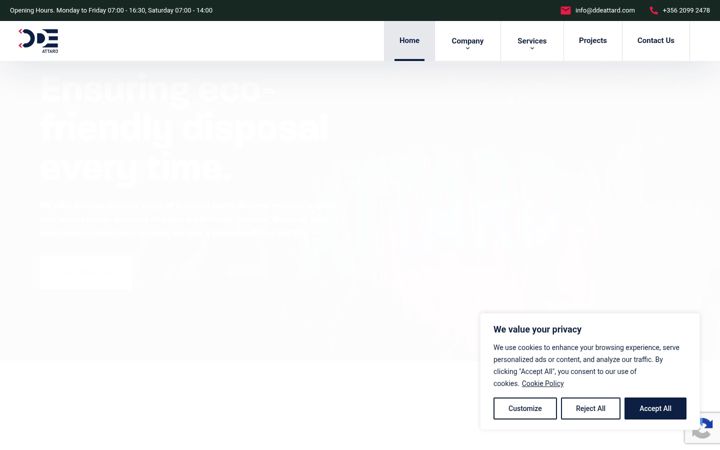 Screenshot of ddeattard.com