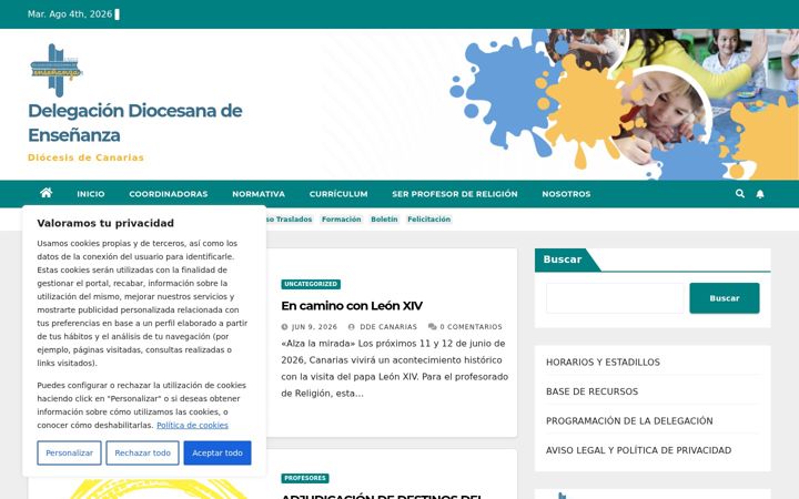 Screenshot of ddecanarias.com