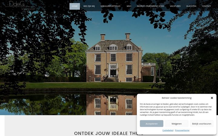 Screenshot of ddeggroup.nl