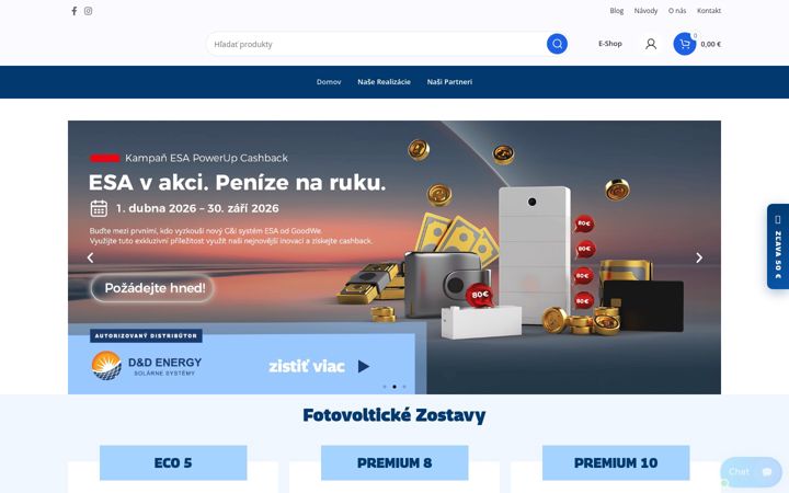 Screenshot of ddenergy.sk