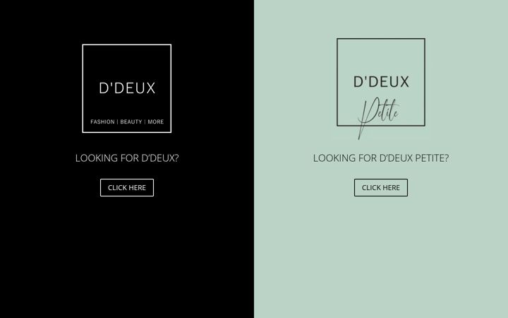 Screenshot of ddeux.com