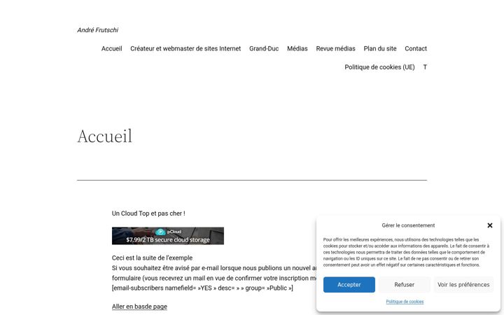 Screenshot of ddf.ch