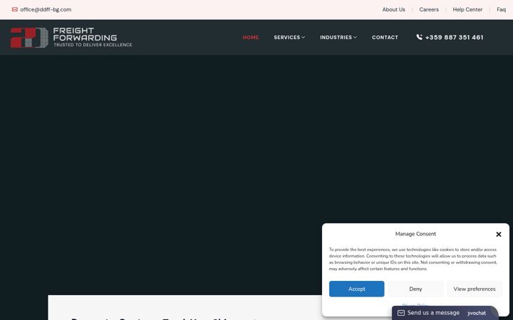 Screenshot of ddff-bg.com