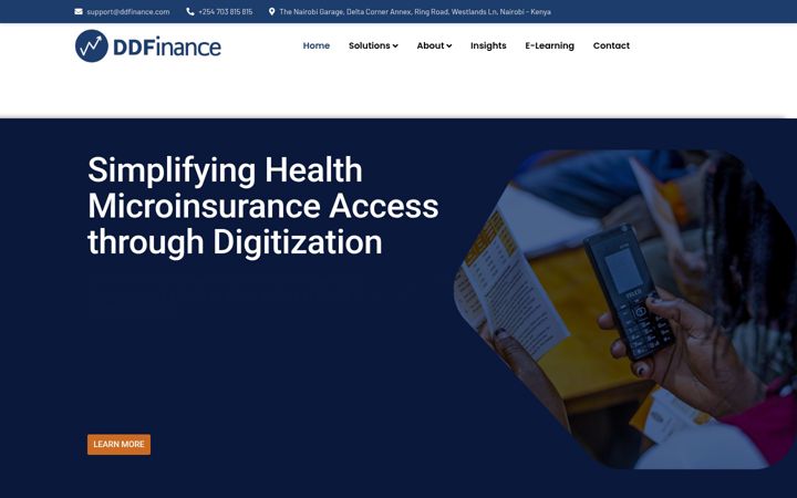 Screenshot of ddfinance.com