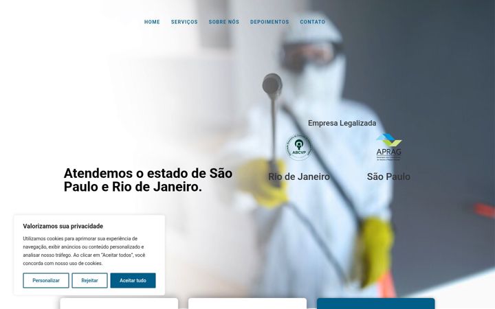 Képernyőkép: ddflexdedetizadora.com.br