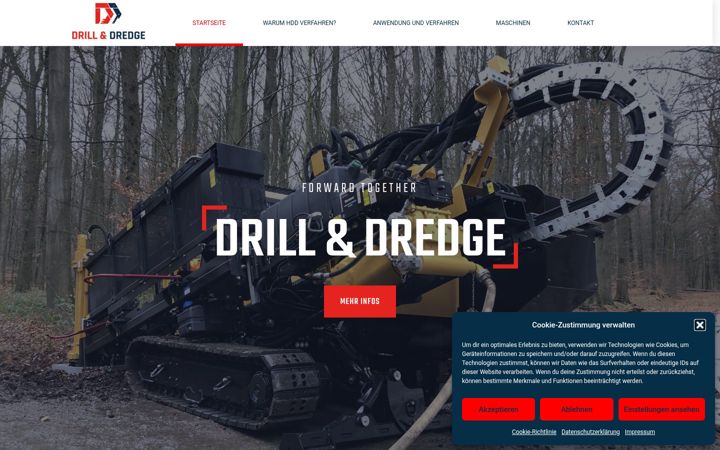 Screenshot of ddg-bau.de