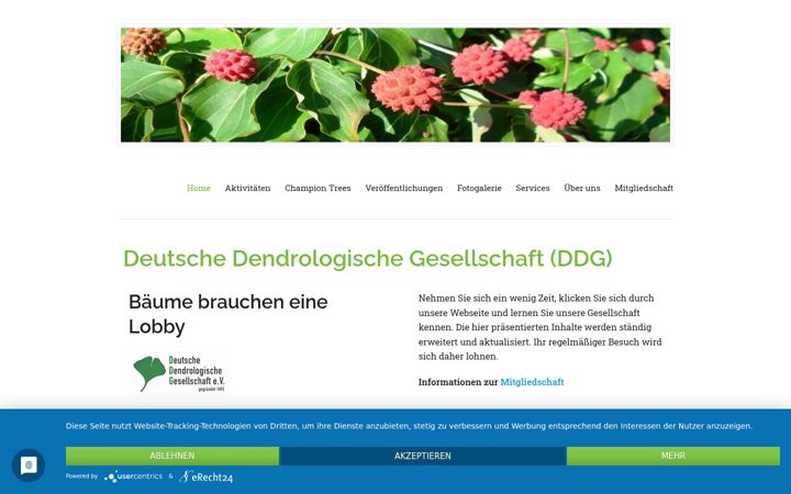 Screenshot of ddg-web.de
