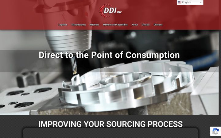 Screenshot of ddicorp.com