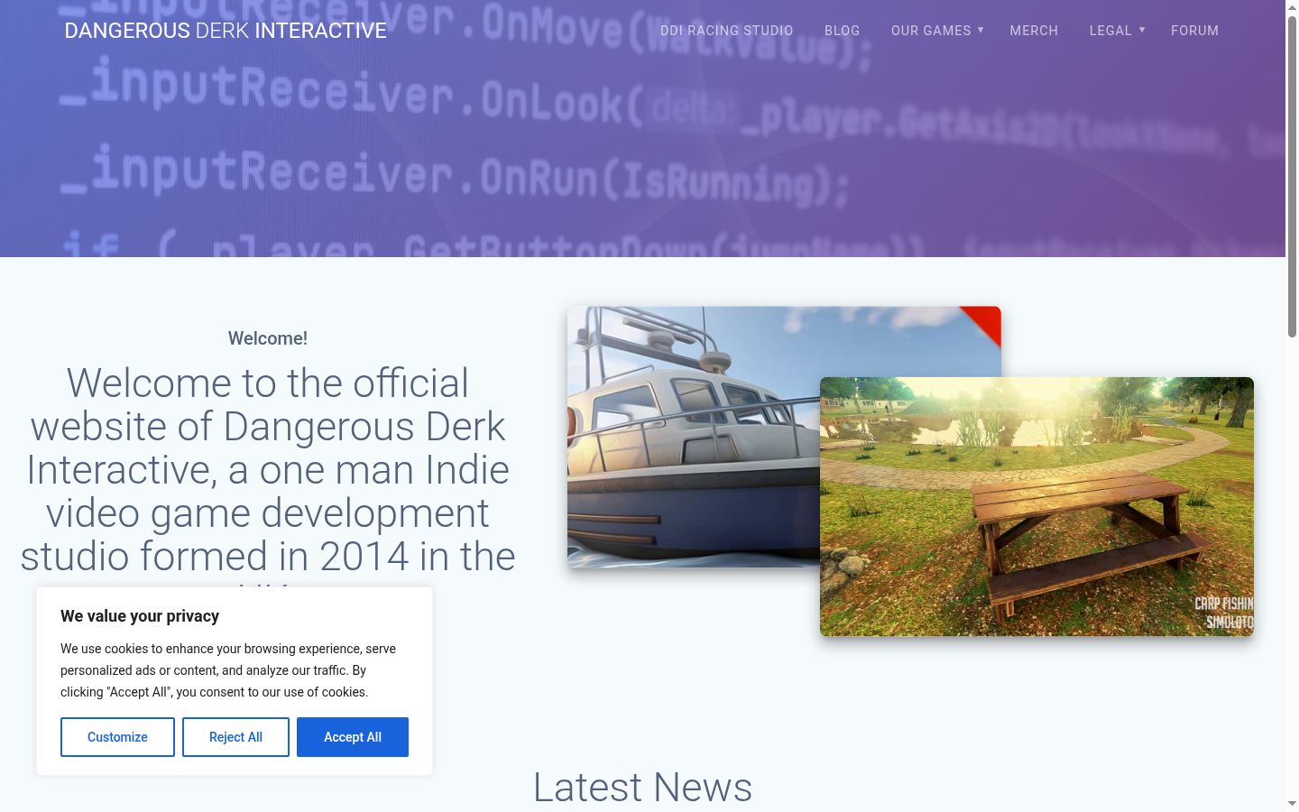 Screenshot tal-banner tal-kunsens muri qabel kwalunkwe interazzjoni