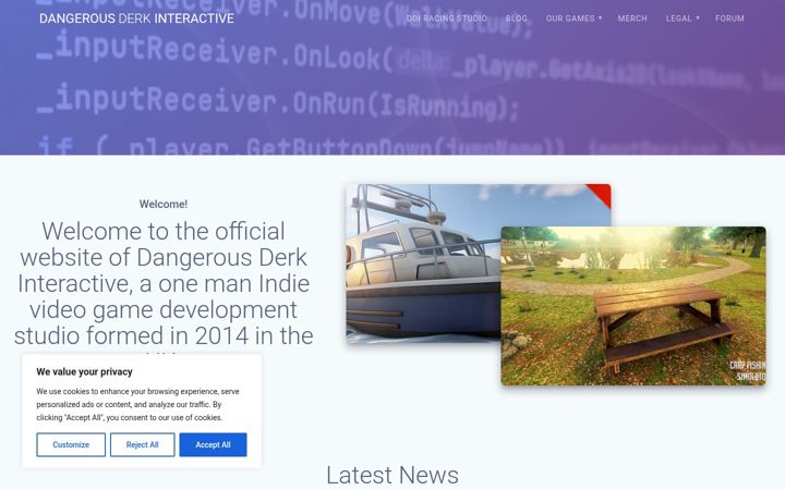 Screenshot of ddinteractive.co.uk