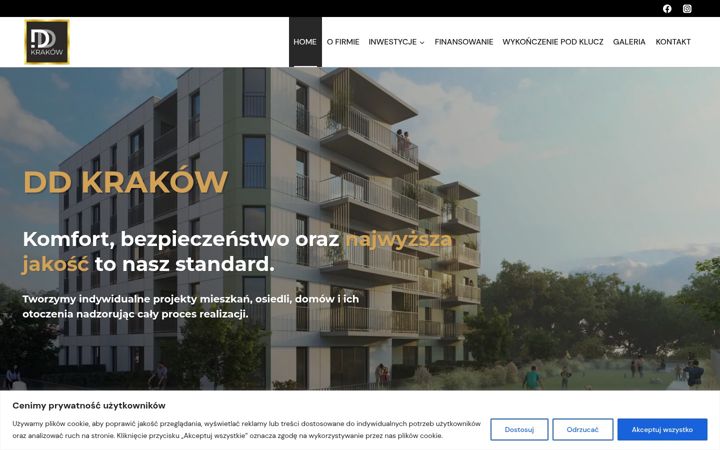 Екранна снимка на ddkrakow.com.pl