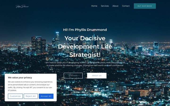 Screenshot of ddlifestrategist.com