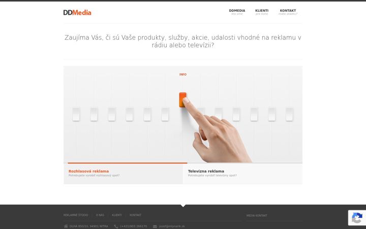 Screenshot of ddm.sk