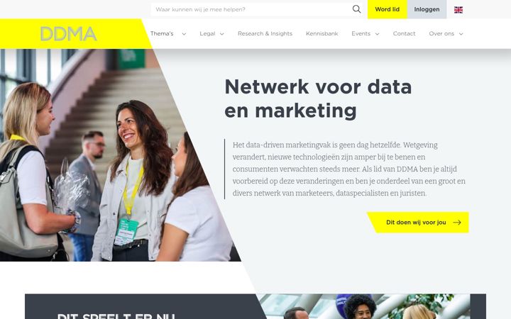 Snimka zaslona za ddma.nl