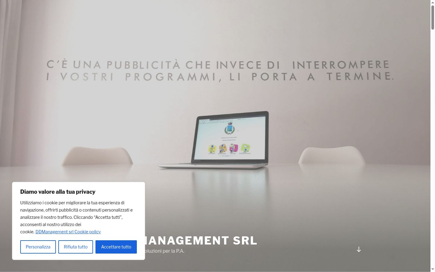 Screenshot tal-banner tal-kunsens muri qabel kwalunkwe interazzjoni