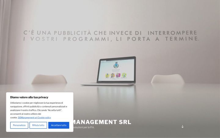 Screenshot of ddmanagement.it