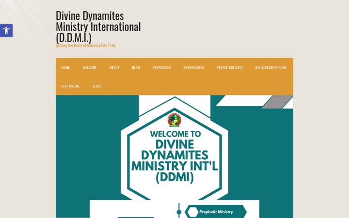 Screenshot of ddmionline.com