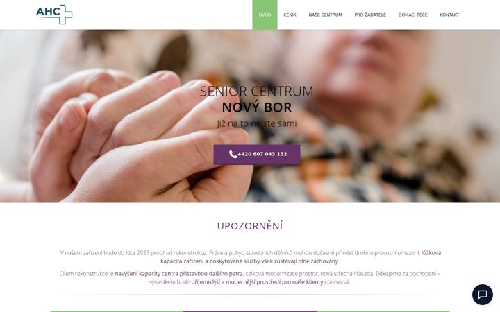 Екранна снимка на ddnovybor.cz
