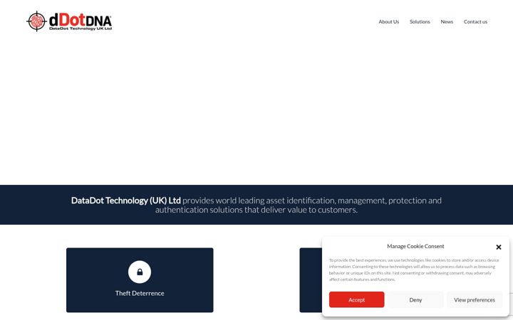 Screenshot of ddotdna.eu