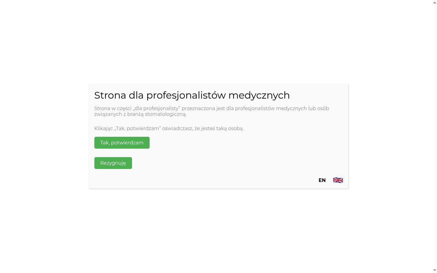 Snímek obrazovky baneru souhlasu zobrazeného před jakoukoli interakcí
