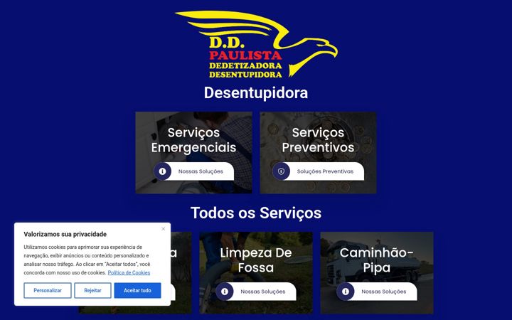 Képernyőkép: ddpaulistago.com.br