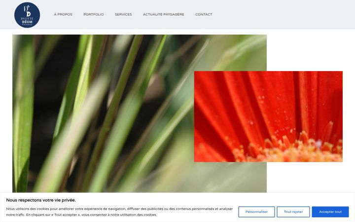 Screenshot of ddpaysage.com