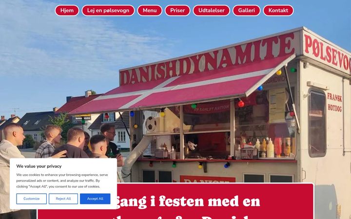 Screenshot of ddpolsevogn.dk
