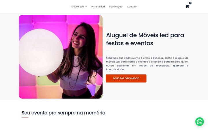 Képernyőkép: ddreventos.com.br
