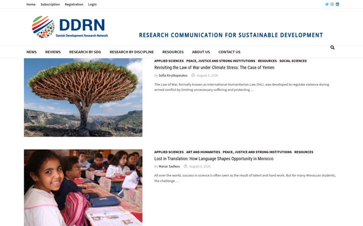 Screenshot of ddrn.dk