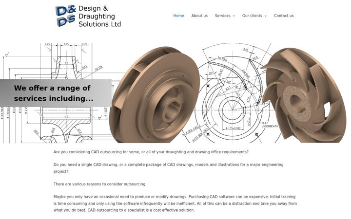 Screenshot of dds-ltd.co.uk