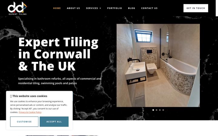 Ekrānuzņēmums no ddtiling.co.uk