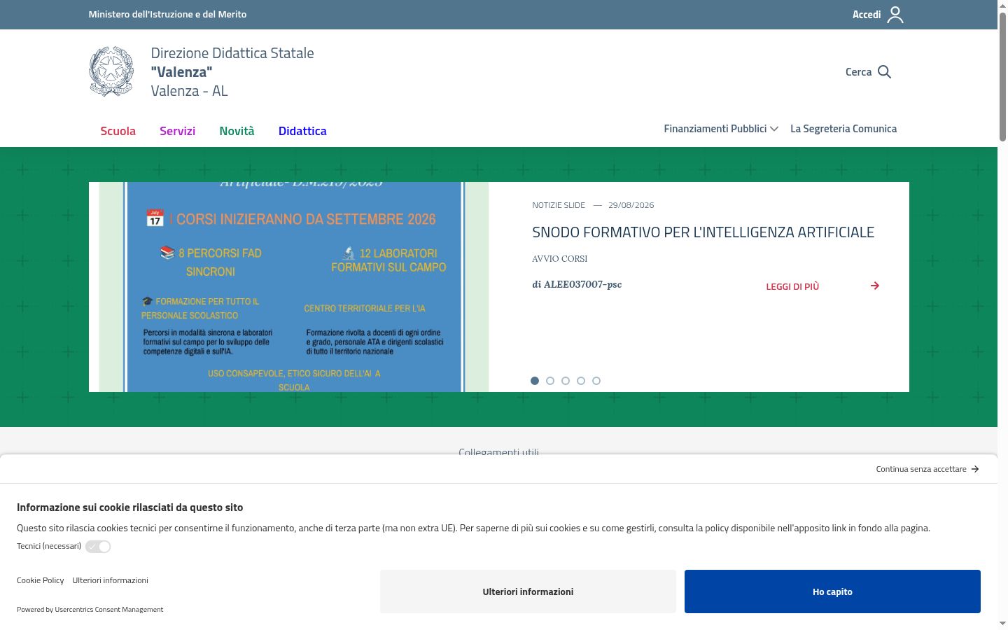 Zrzut ekranu banera zgody wyświetlanego przed jakąkolwiek interakcją