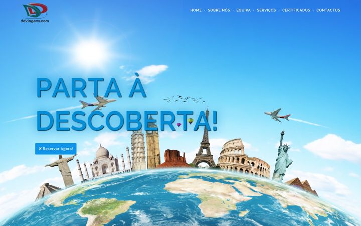 Screenshot of ddviagens.com