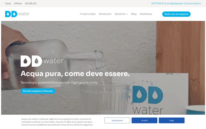 Screenshot of ddwater.it