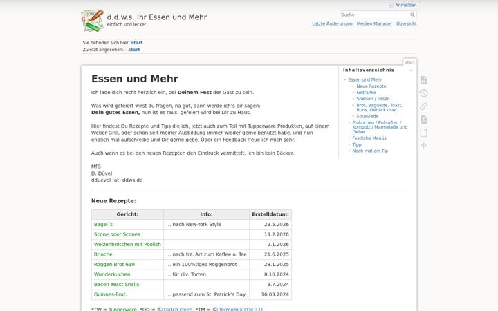Screenshot of ddws.de
