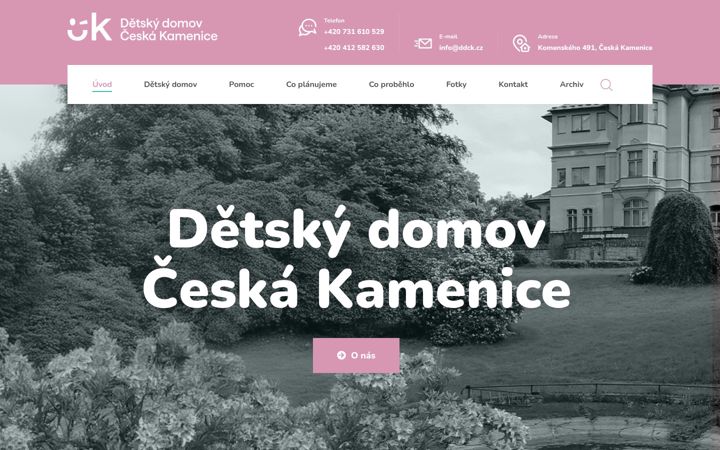 Екранна снимка на ddzemedeti.cz