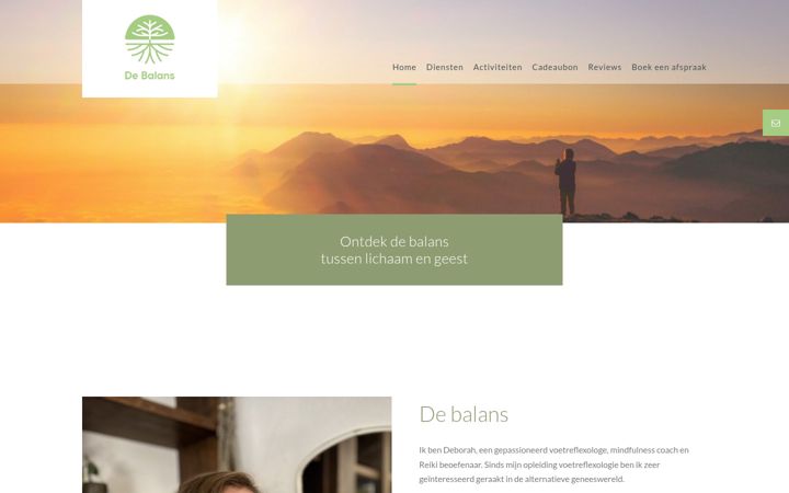 Screenshot ta' de-balans.be