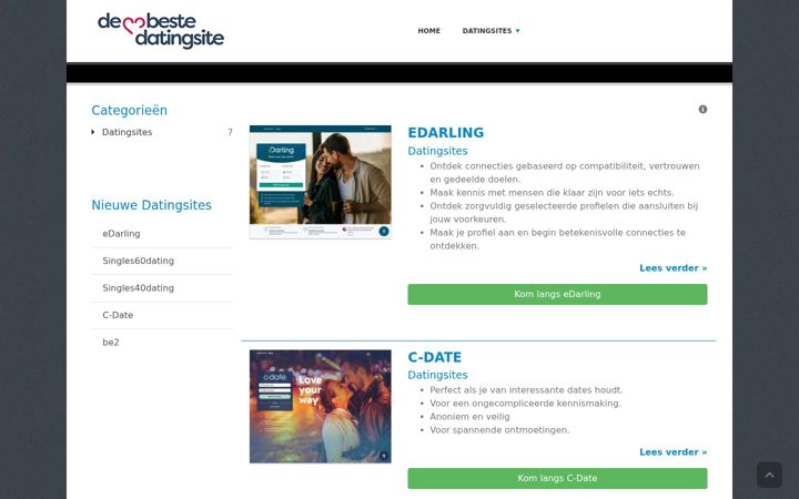 Screenshot of de-beste-datingsite.be