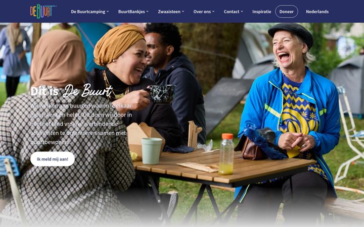 Screenshot van de-buurt.nl