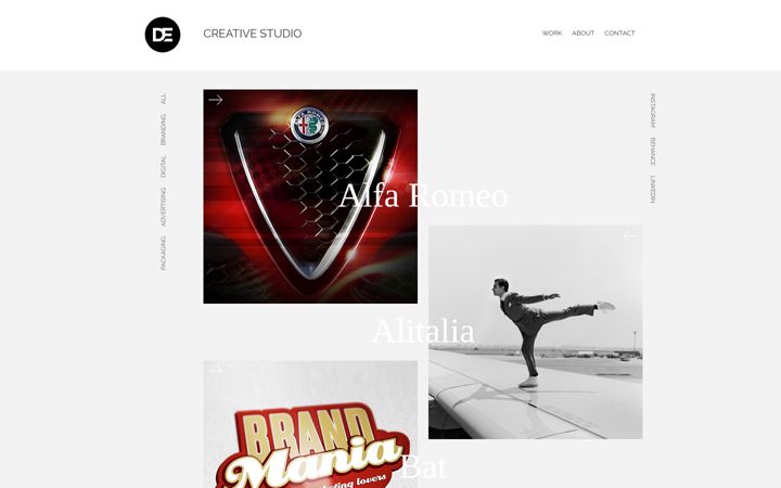 Screenshot of de-creativestudio.it